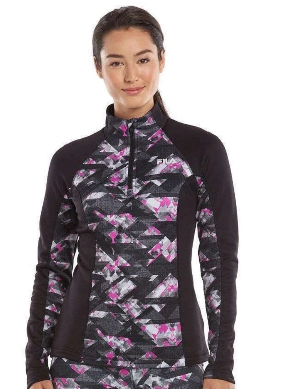 Fila Sport Women's 1/4 Zip Activewear Pullover